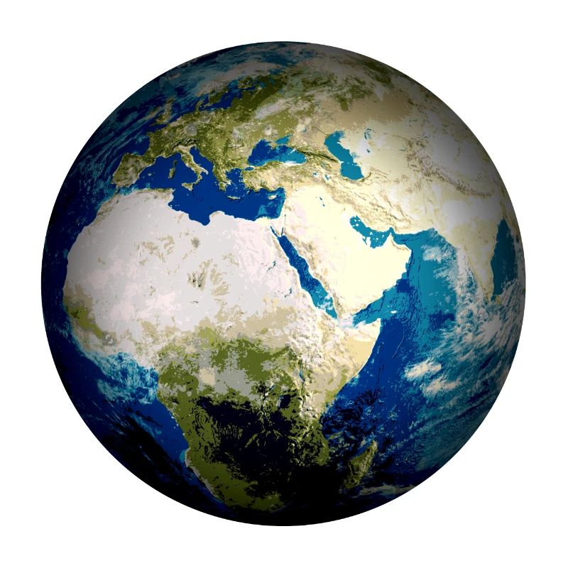 Weltkugel Erde