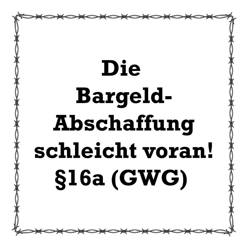 Bargeldabschaffung