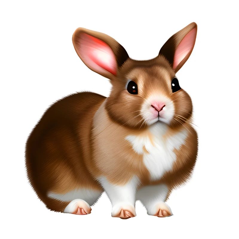 Für Ostern ein süßes Hasen Motiv