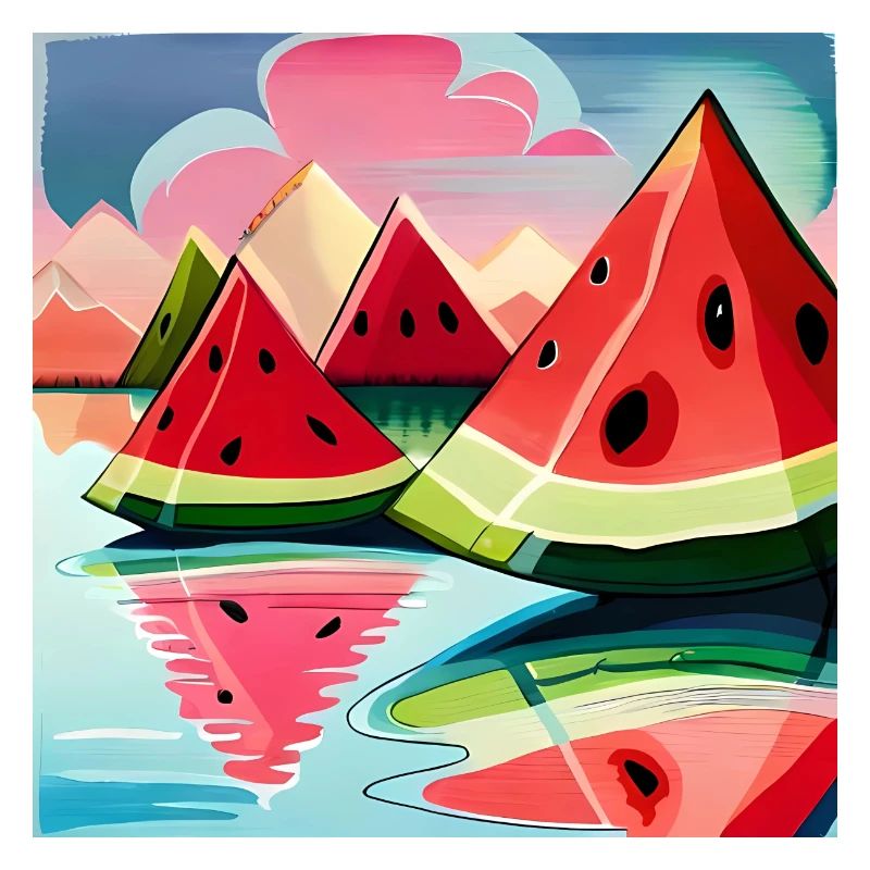 Melon Montagne de pastèque Montagne de pastèque