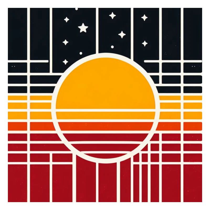 Aboriginal Flag Poster