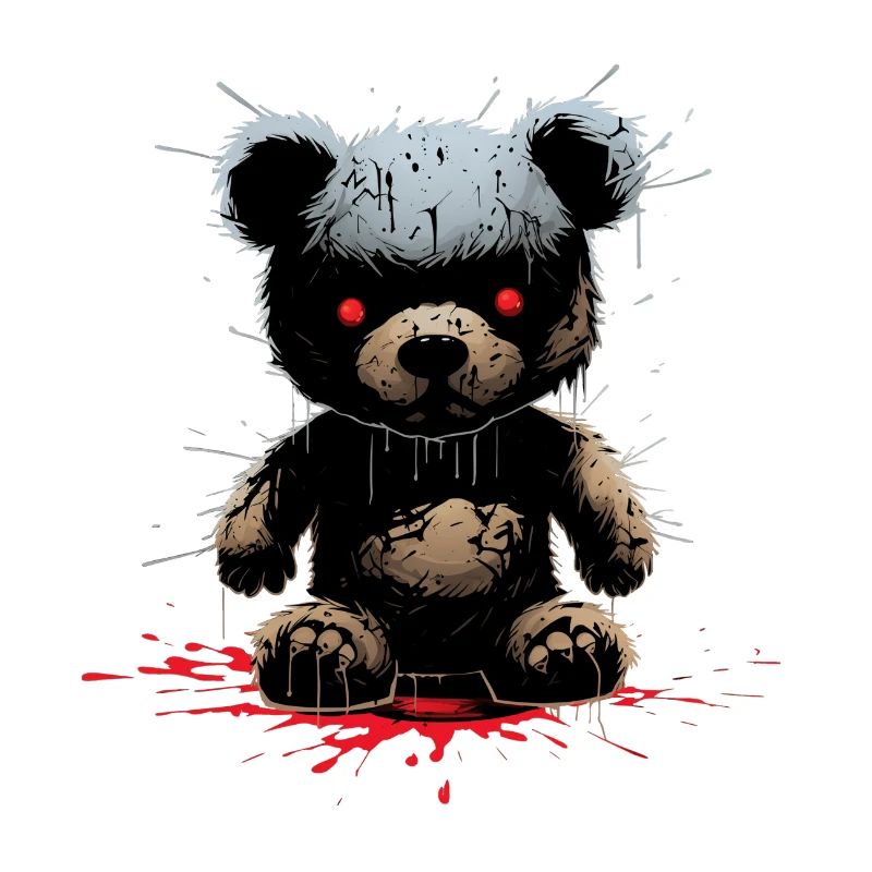 Horror Teddy Bär Zombie Halloween
