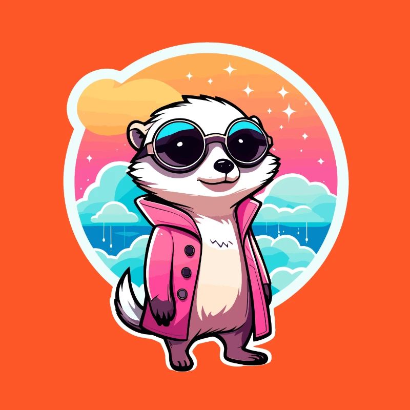 Dessin de suricate