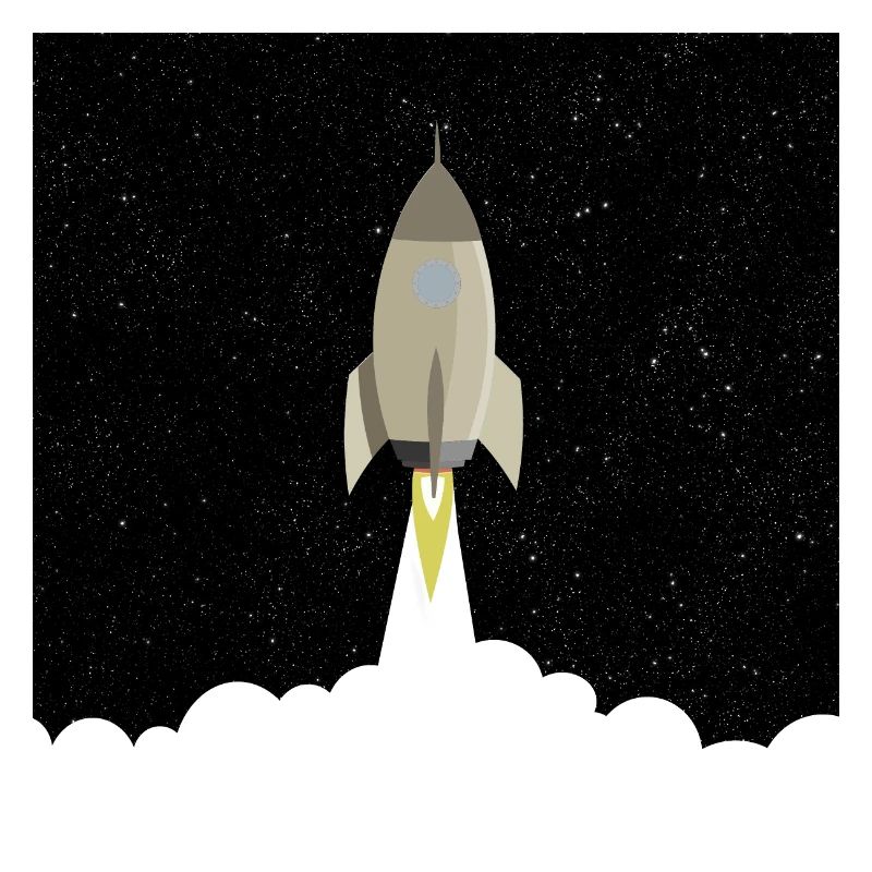 Rocket blast off