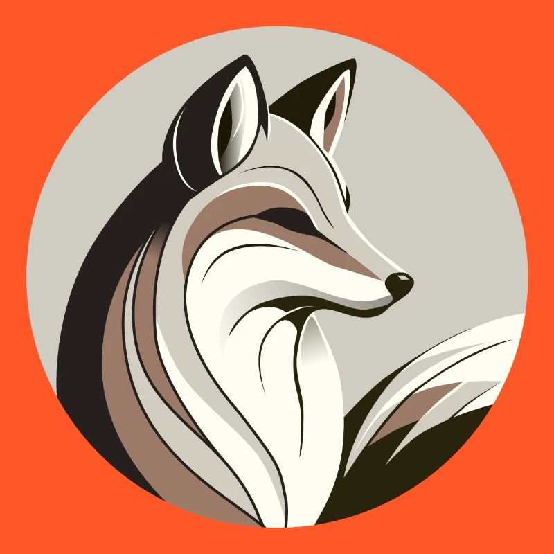 Fox in a circle