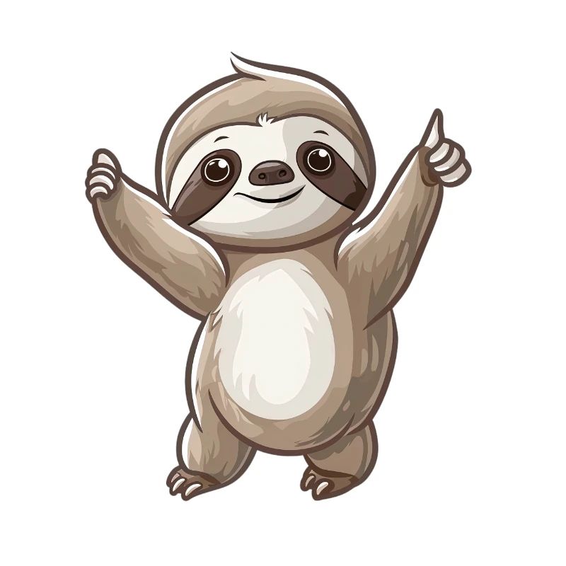 Relaxed Sloth Life Dance