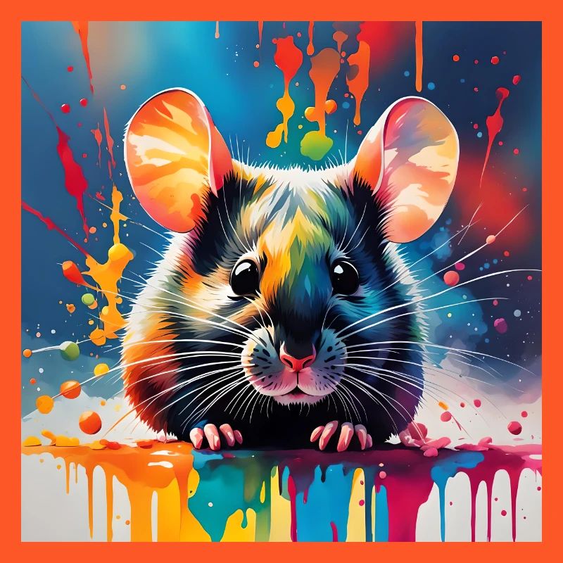 Mouse colored