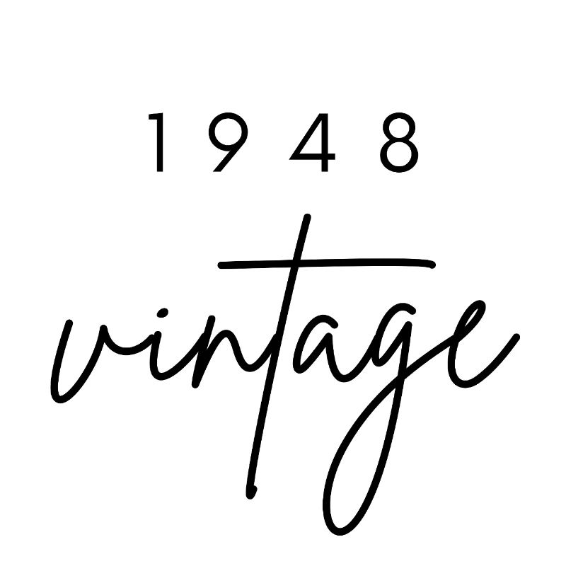 Anniversaire 1948 vintage