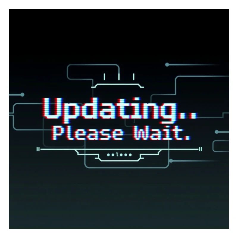 Glitch Update Loading Screen