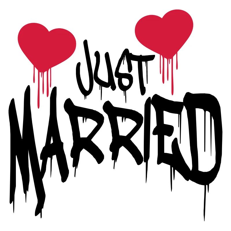 Logo Just married herzblut drôle