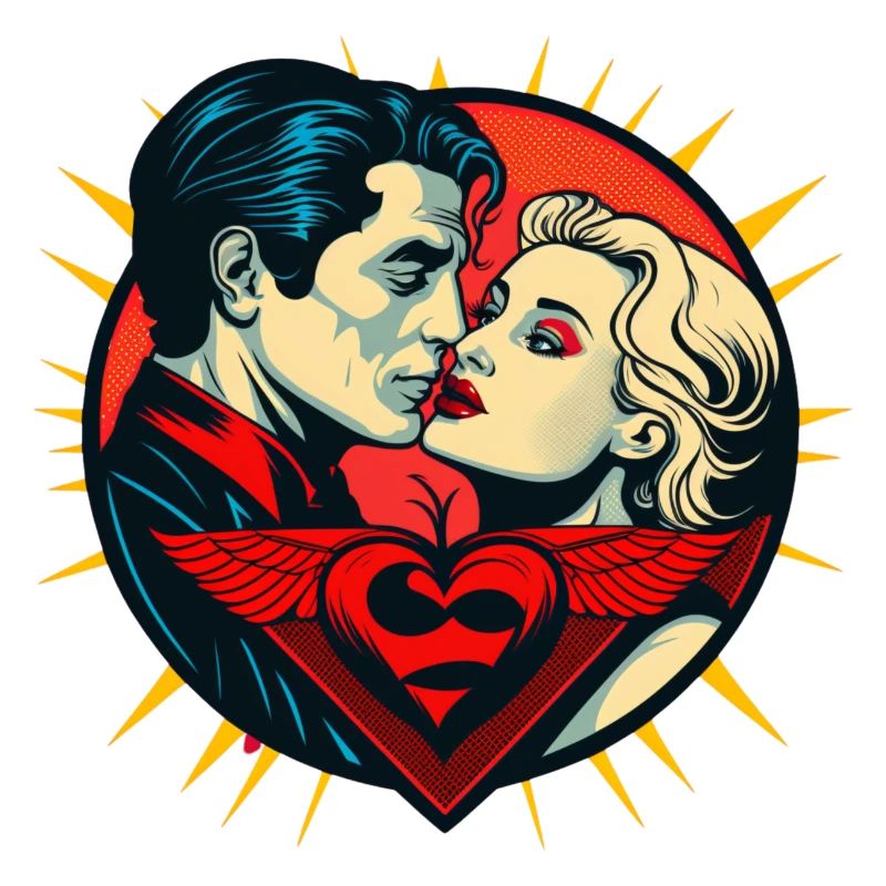 Saint-Valentin | Saint-Valentin | Rétro | Super amour