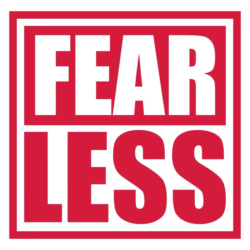 Conception de citation de texte intrépide