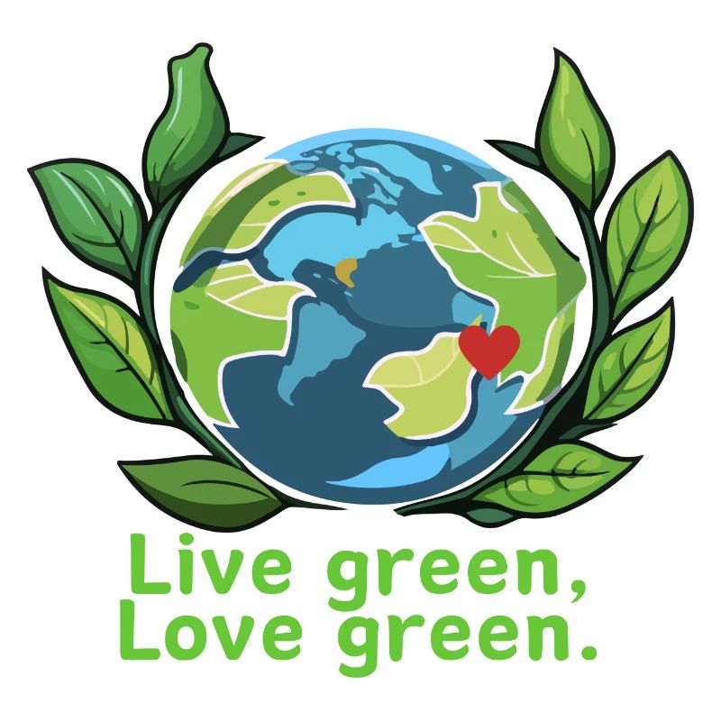 Vivez vert, aimez le vert.