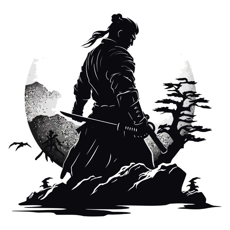 Samurai Warrior Japan Landscape