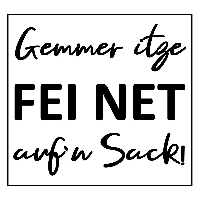 Gemmer net auf Sack