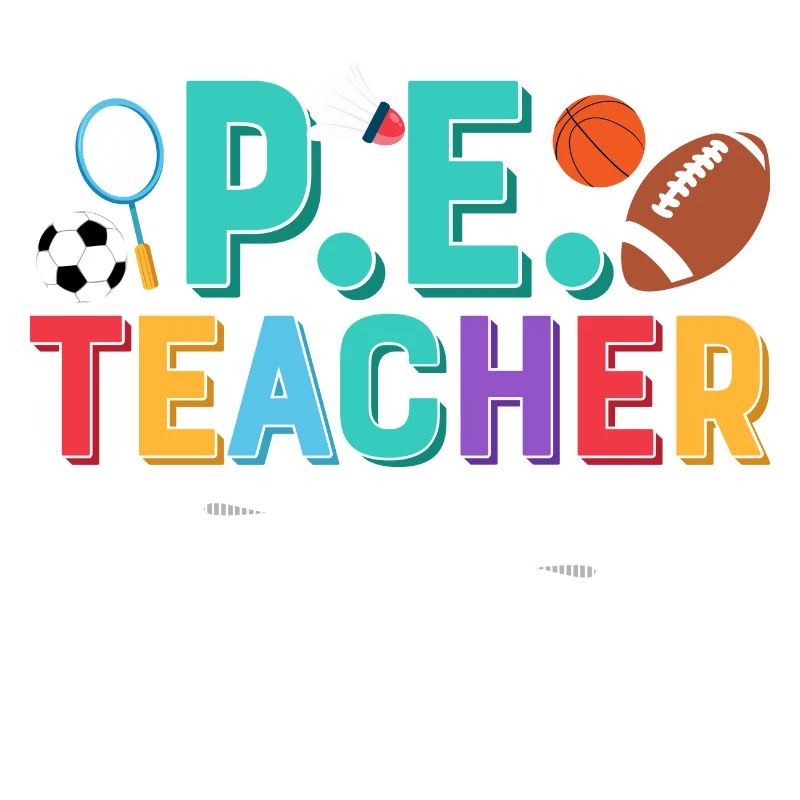 P.E. Enseignant Chaos Coordinateur École Edu physique