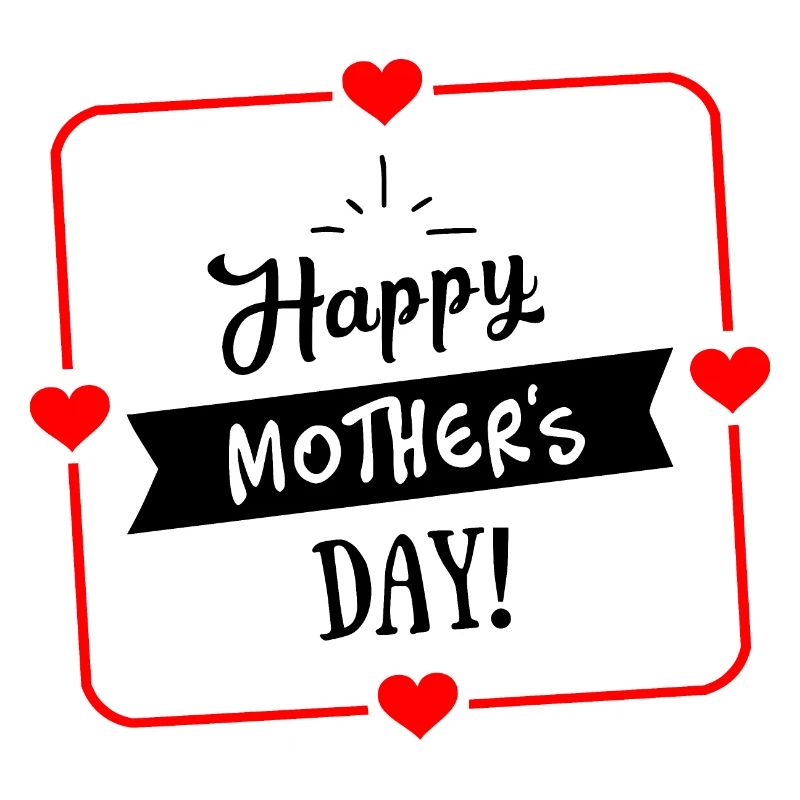 Muttertag, Muttertagsherz, T-Shirt zum Muttertag