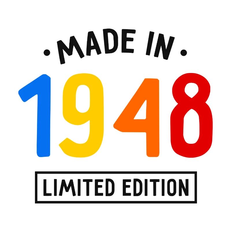 Fabriqué en 1948 - Edition limitée - Année de naissance