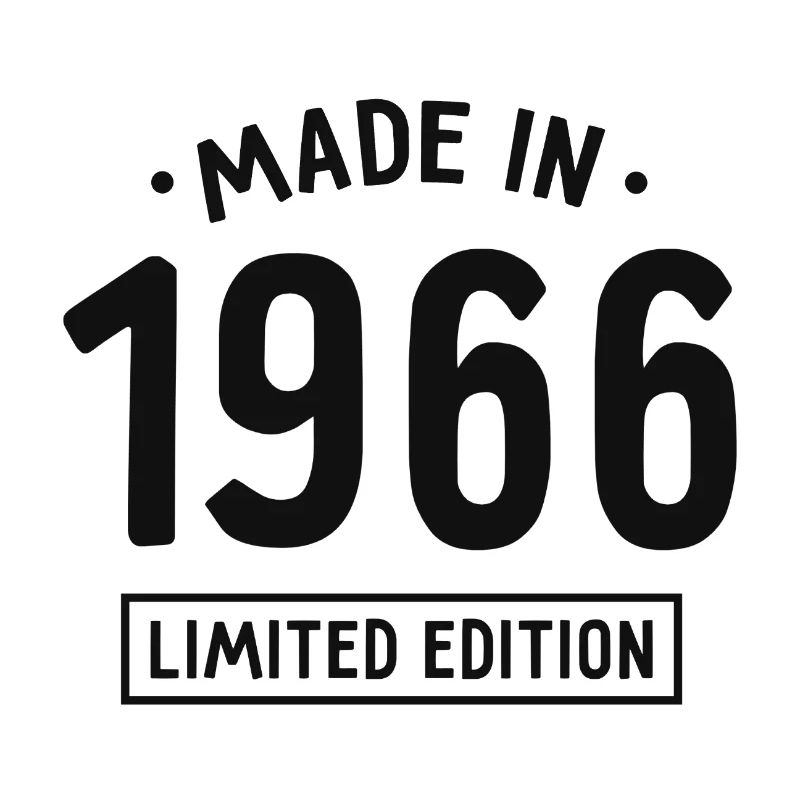 Fabriqué en 1966 - Edition limitée - Année de naissance