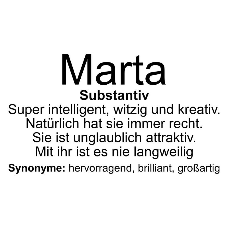 Nom Définition Marta