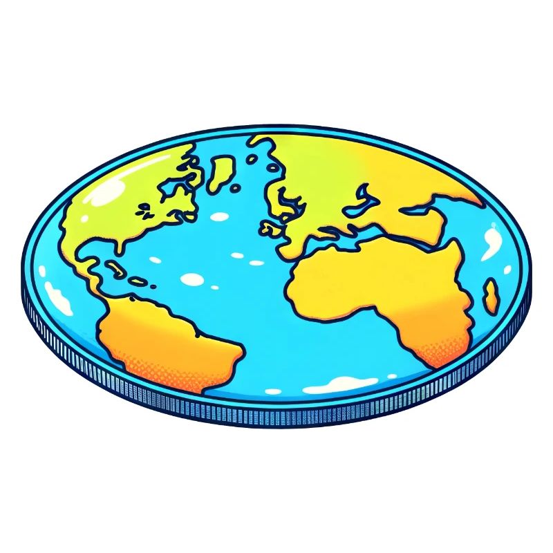 Funny Bat Flat Earth Fun