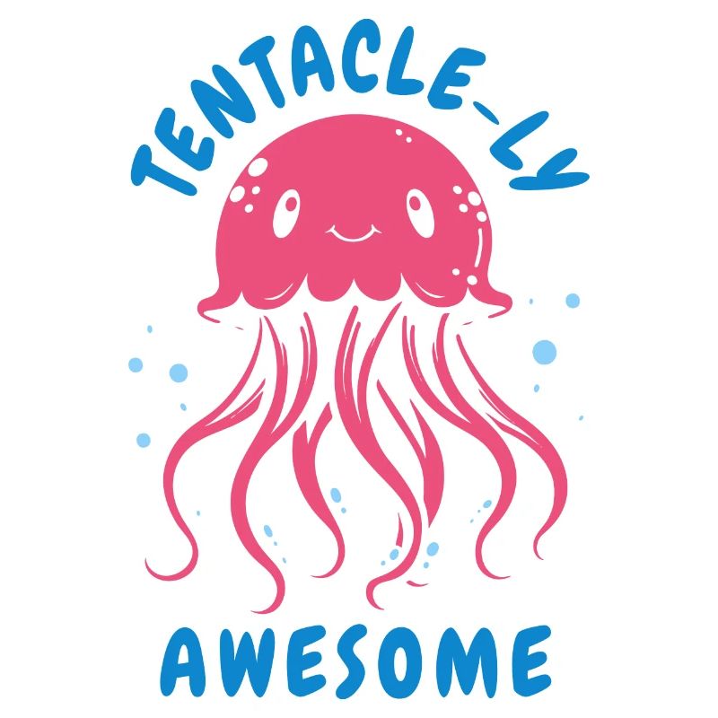 Tenacle-ly Awesome - Jellyfish with Tentacles