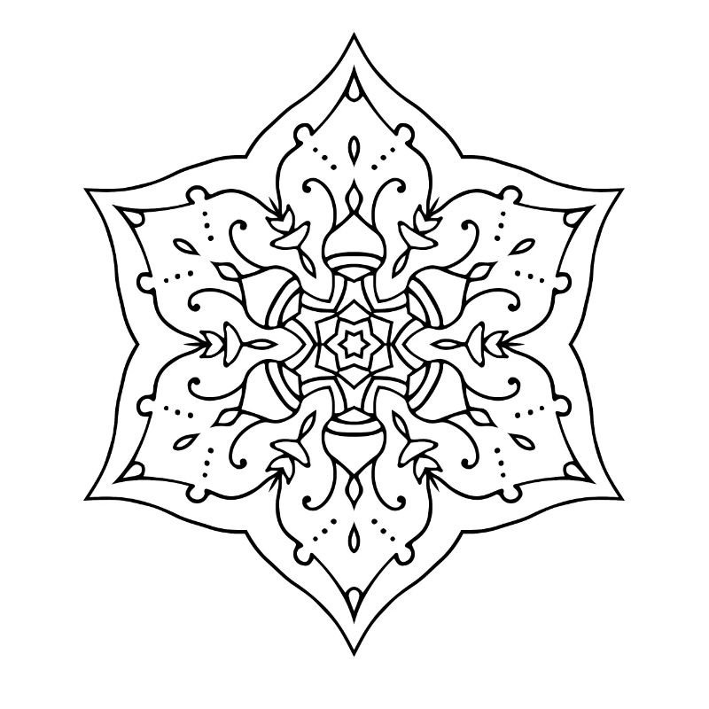 Fleurs Mandala