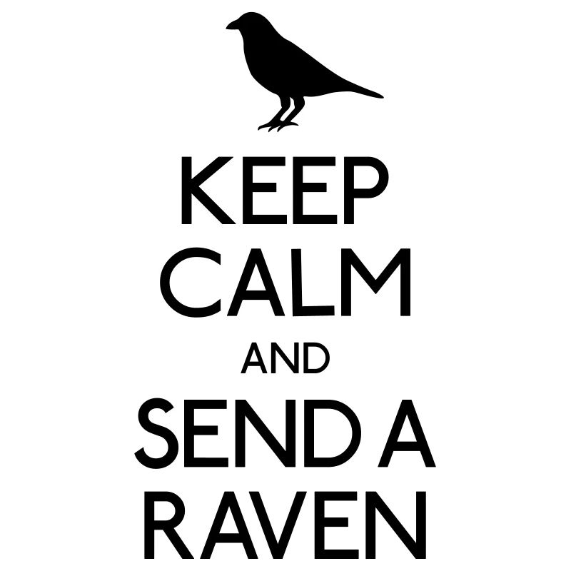 Keep Calm Raven