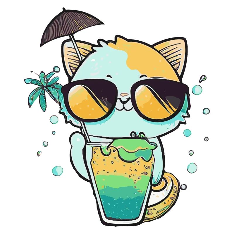 A cat with sunglasses
