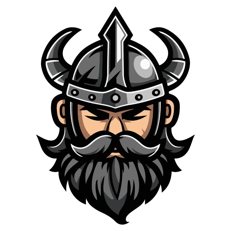 Wikinger Kopf Valhalla