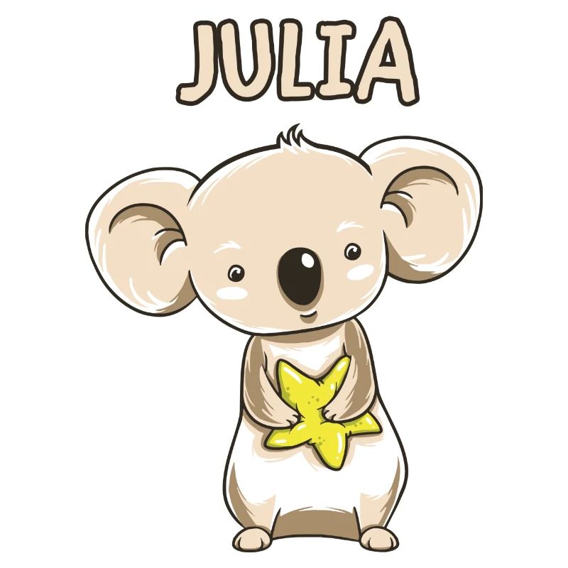Koala lustig Kind Julia Geschenk Geburtstag Kopie