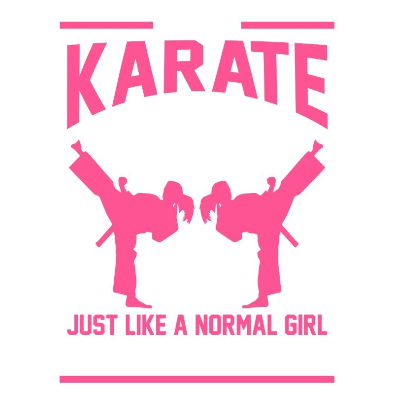 Karate Mädchen Geschenk