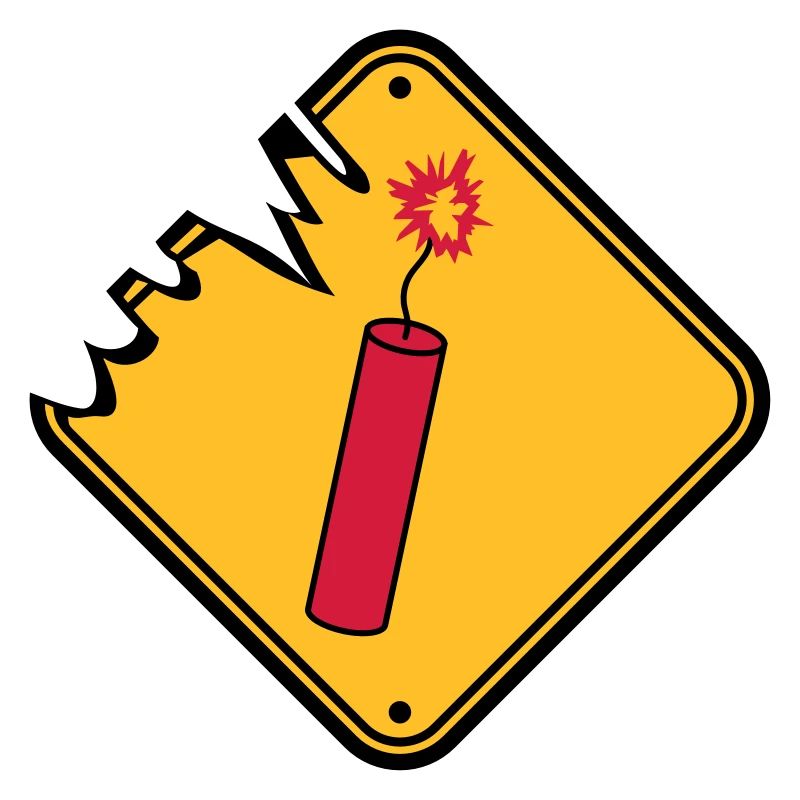 shield caution danger danger caution stan