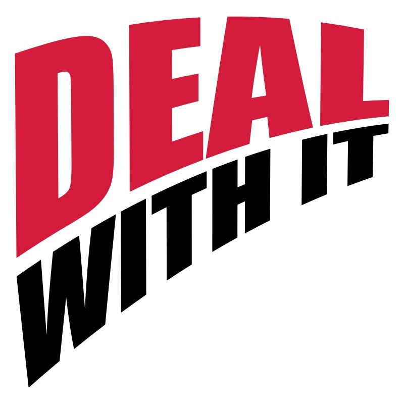 perspective saying cool text deal with it relax