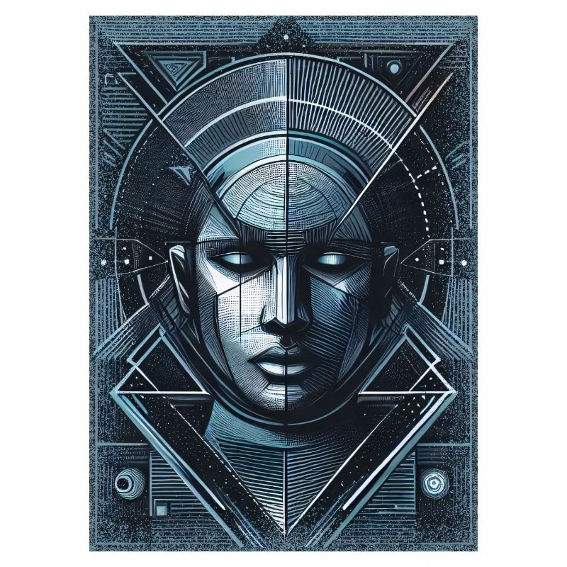Spaceman Blue Face