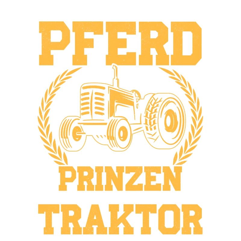 Echte Prinzen kommen mit dem Traktor Bauer Trecker