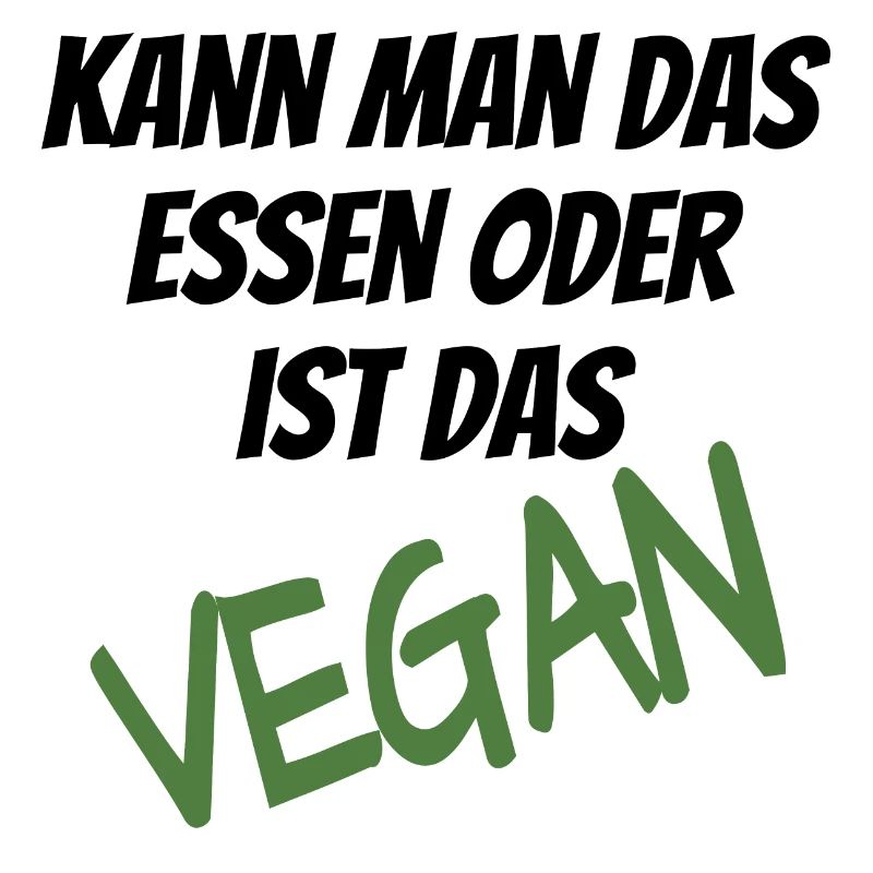 Kann man das essen oder ist das Vegan