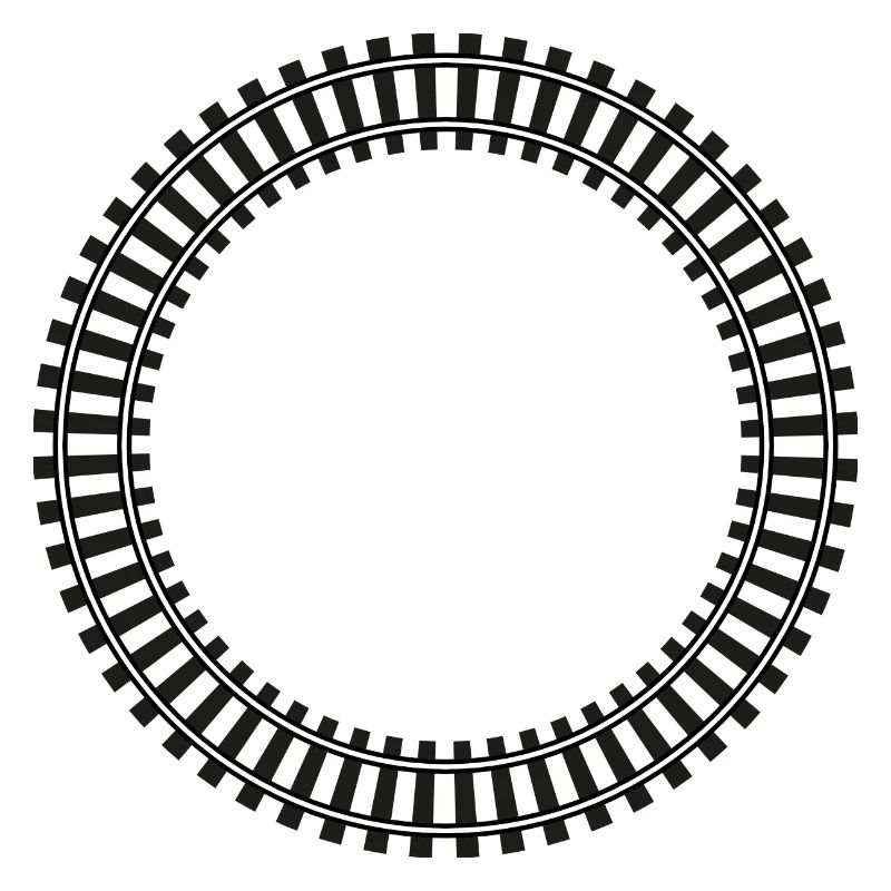 Model Railway Frame Rail Network
