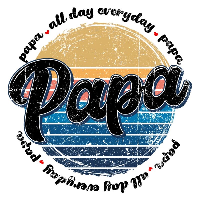Papa Retro Sunset Script