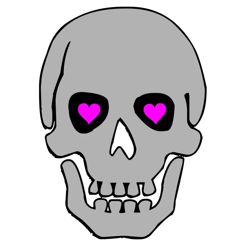 skull in love 02