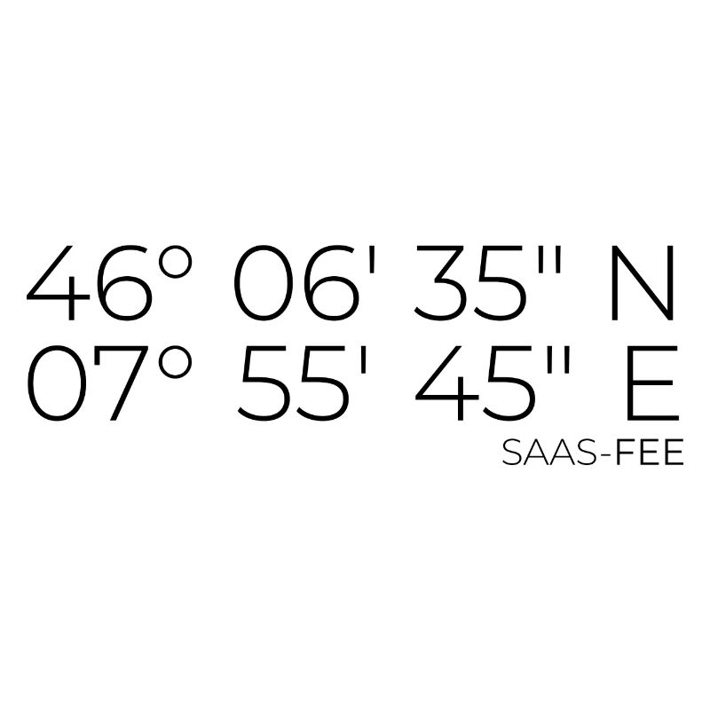 Coordinates Saas-Fee