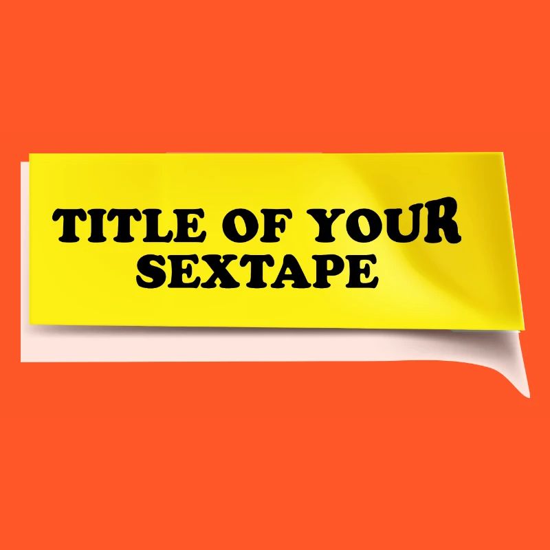 Titre de votre design post-it de sextape