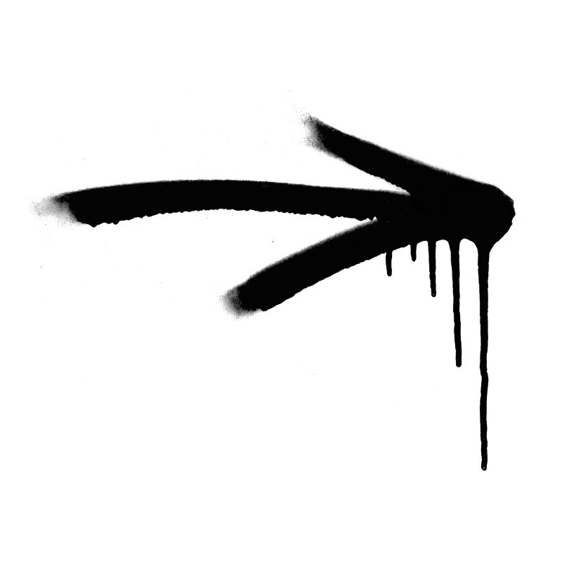 Flèche de graffiti