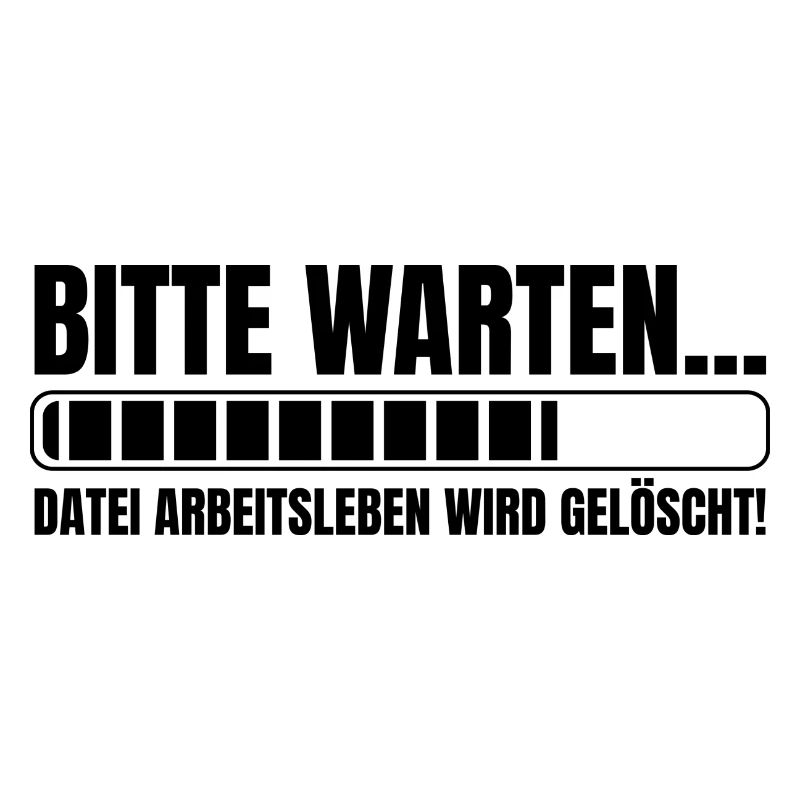 Bitte warten Datei Arbeitsleben wird gelöscht