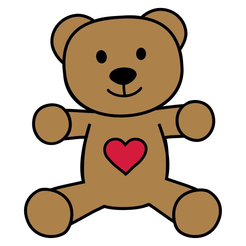 teddy bear with heart