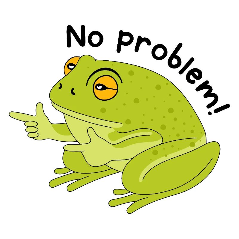Grenouille pas de problème
