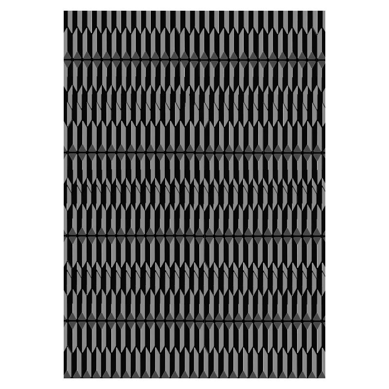 Muster Pattern in Schwarz/Grau