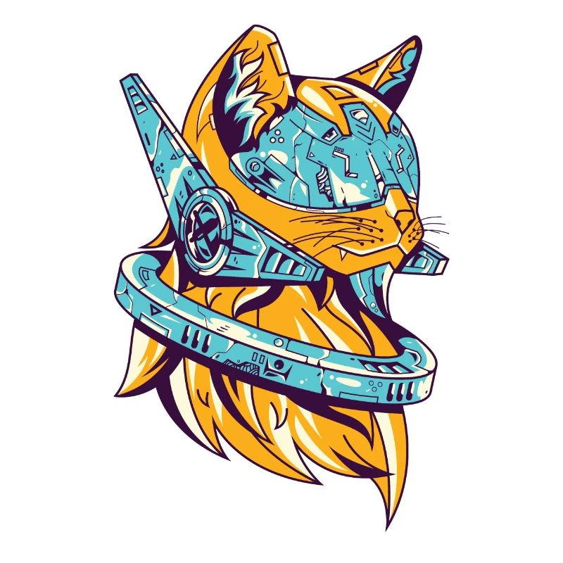 Cyborg Katze
