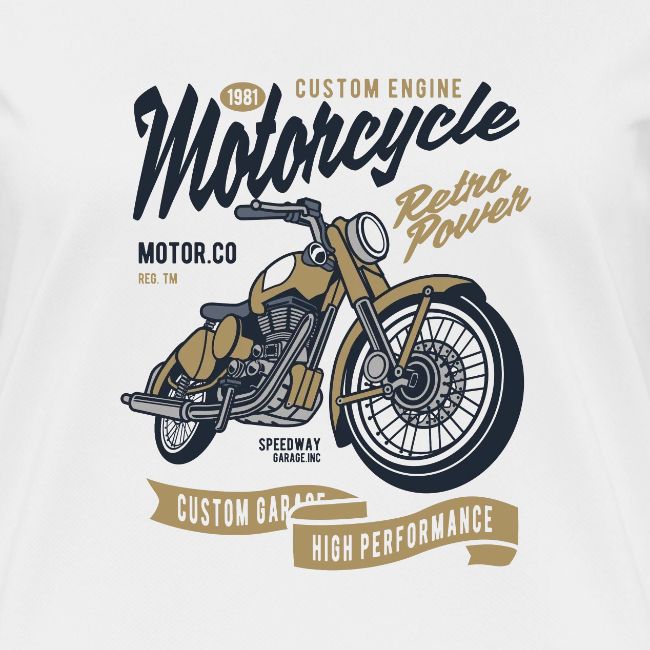 Retro Power Motorcycle Motorrad Motorcross Rennen