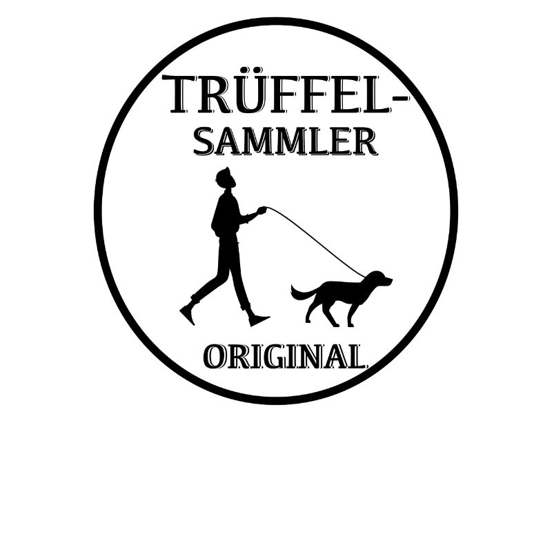 Promenade de chien de cadeau de conception de collectionneur de truffe